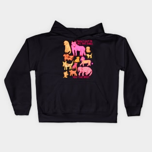 Shout Out To All The Dogs Kids Hoodie